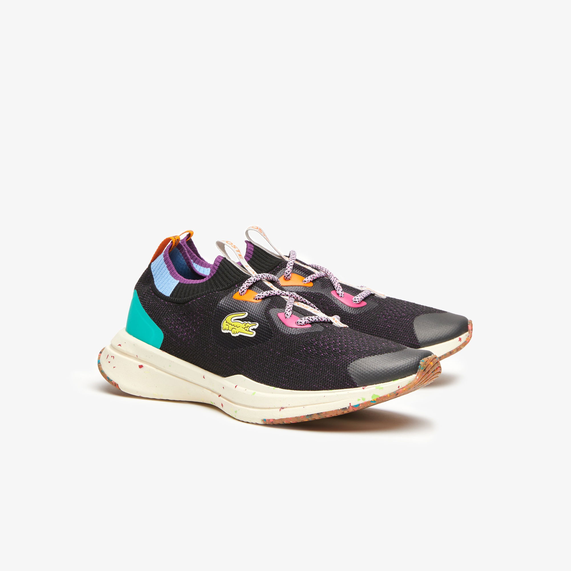 Lacoste SPORT Run Spin Eco Kadın Siyah Sneaker