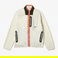 Lacoste Erkek Relaxed Fit Fermuarlı Beyaz Sweatshirt
