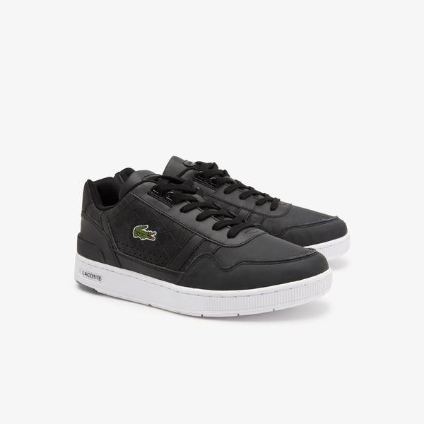 Lacoste T-Clip Erkek Monogram Siyah Sneaker