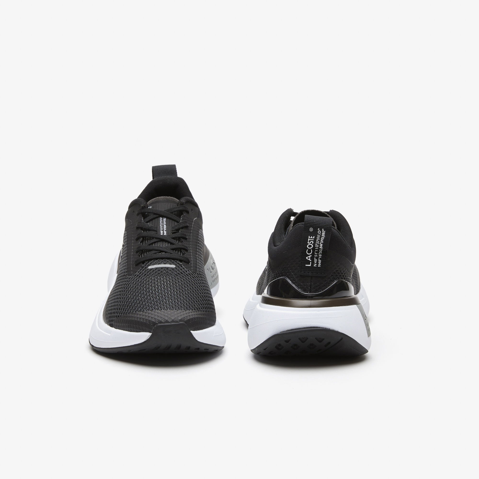 Lacoste Run Spin Evo Kadın Siyah Sneaker
