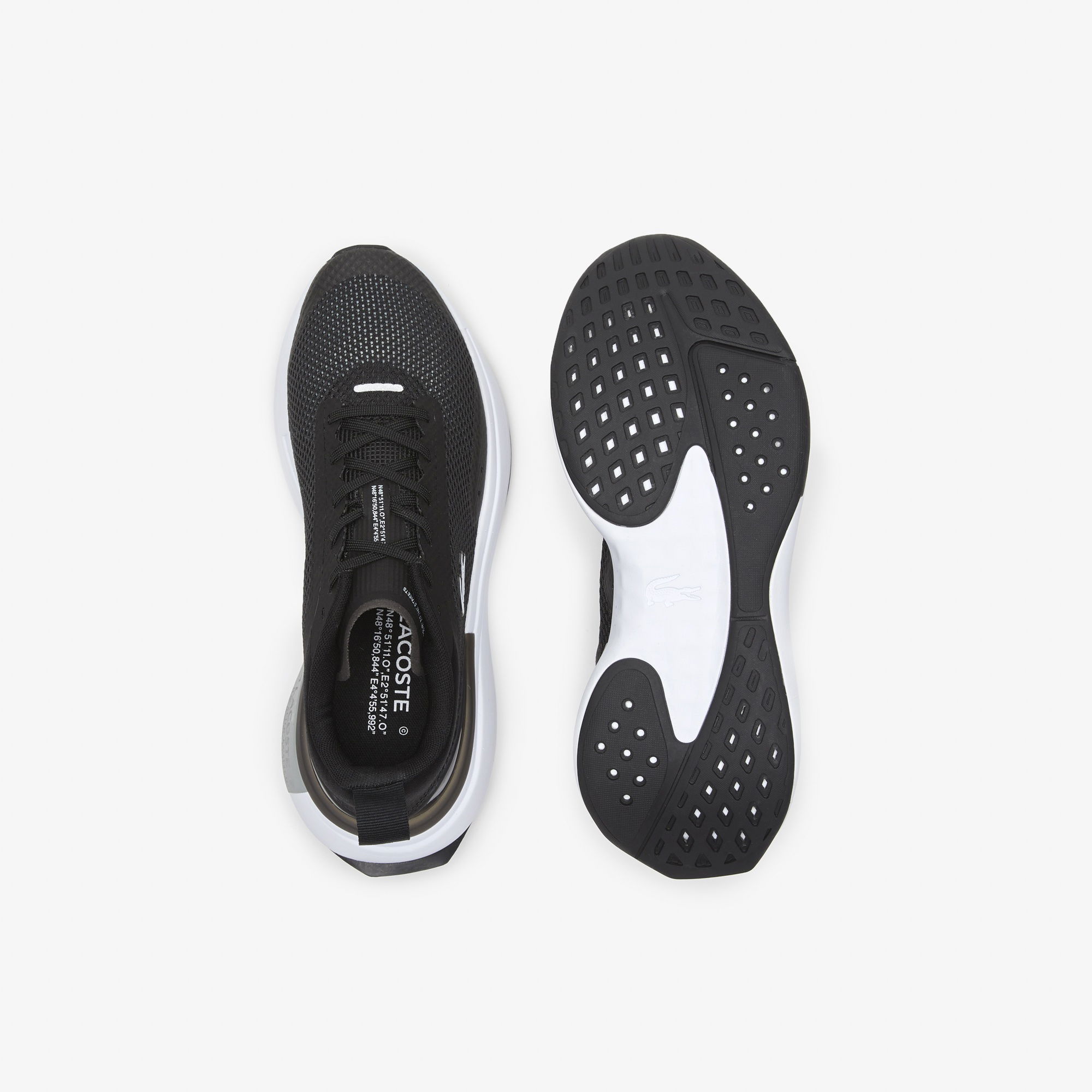 Lacoste Run Spin Evo Kadın Siyah Sneaker