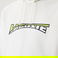 Lacoste Erkek Relaxed Fit Kapüşonlu Baskılı Beyaz Sweatshirt