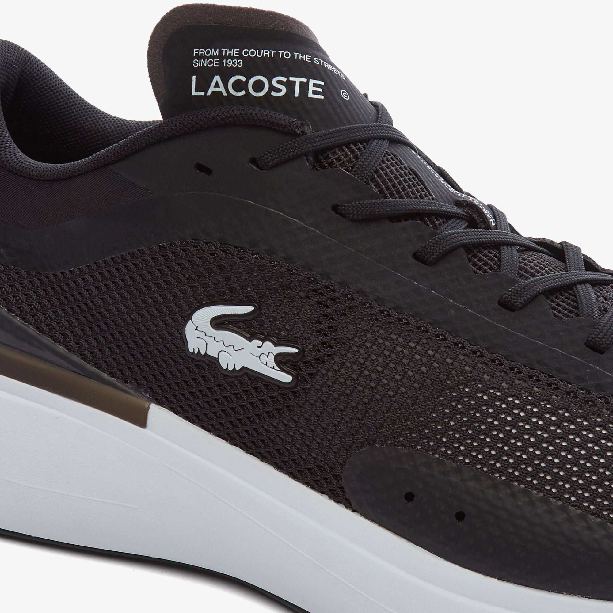 Lacoste Run Spin Evo Erkek Siyah Sneaker