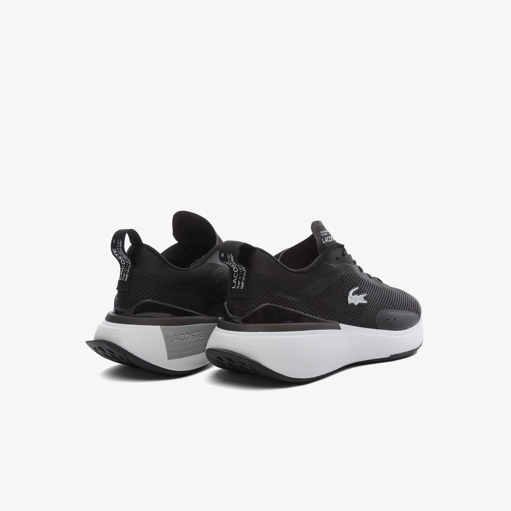 Lacoste Run Spin Evo Erkek Siyah Sneaker