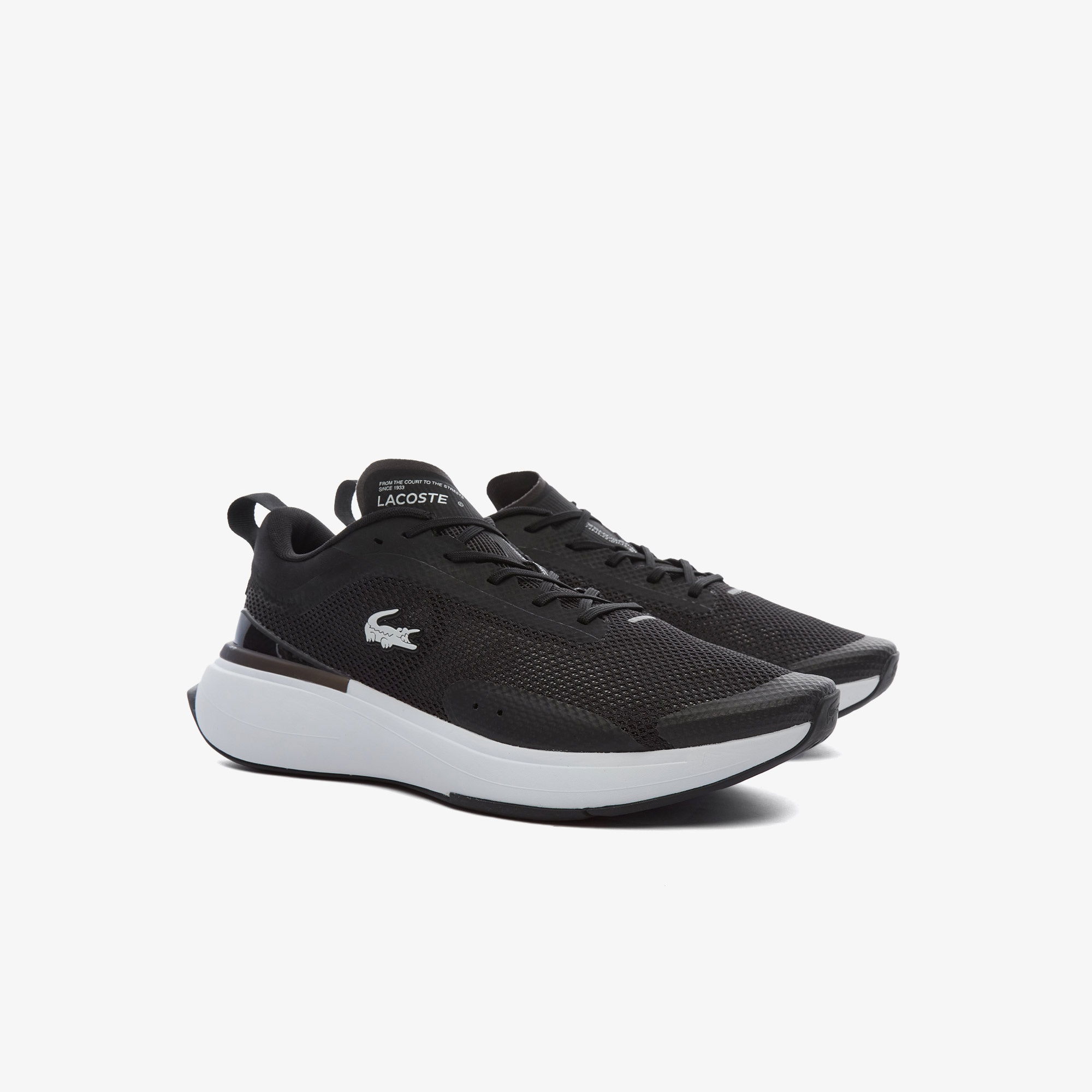 Lacoste Run Spin Evo Erkek Siyah Sneaker