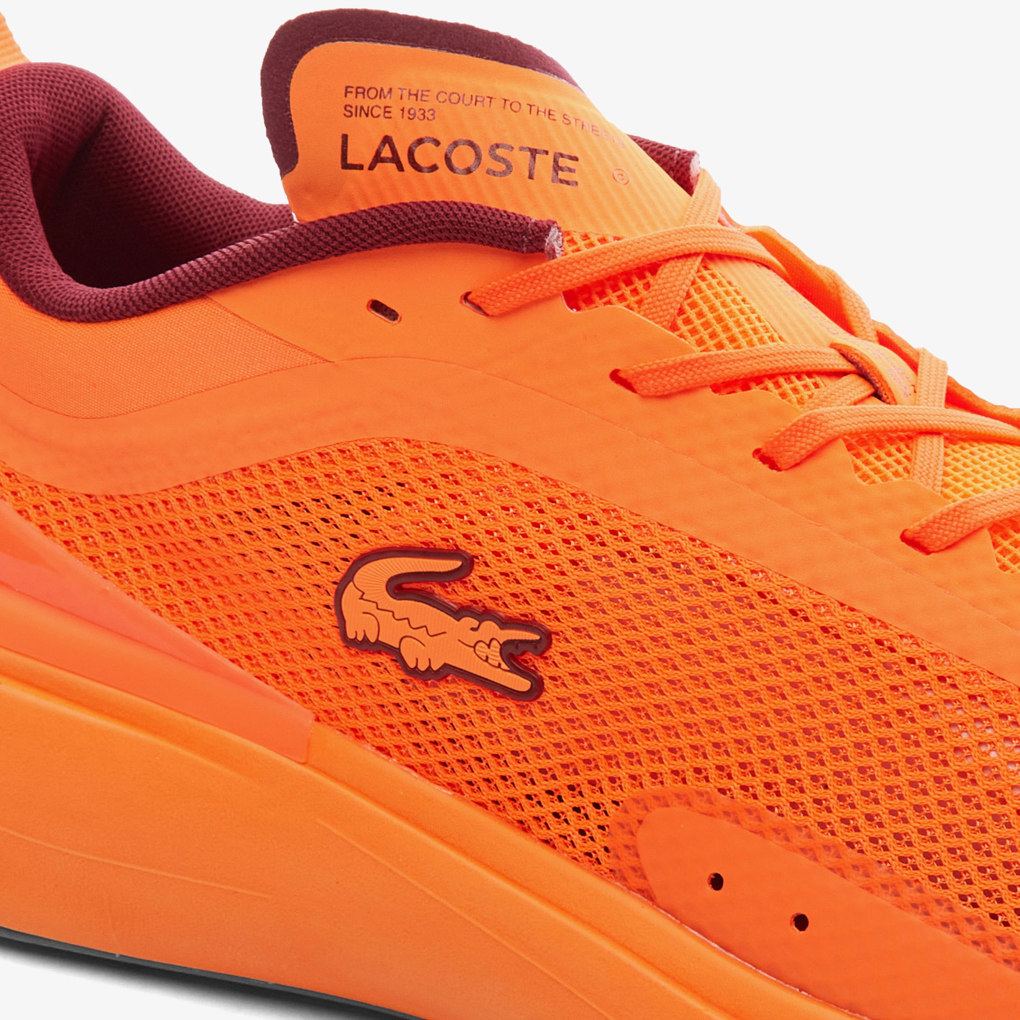 Lacoste Run Spin Evo Erkek Turuncu Sneaker