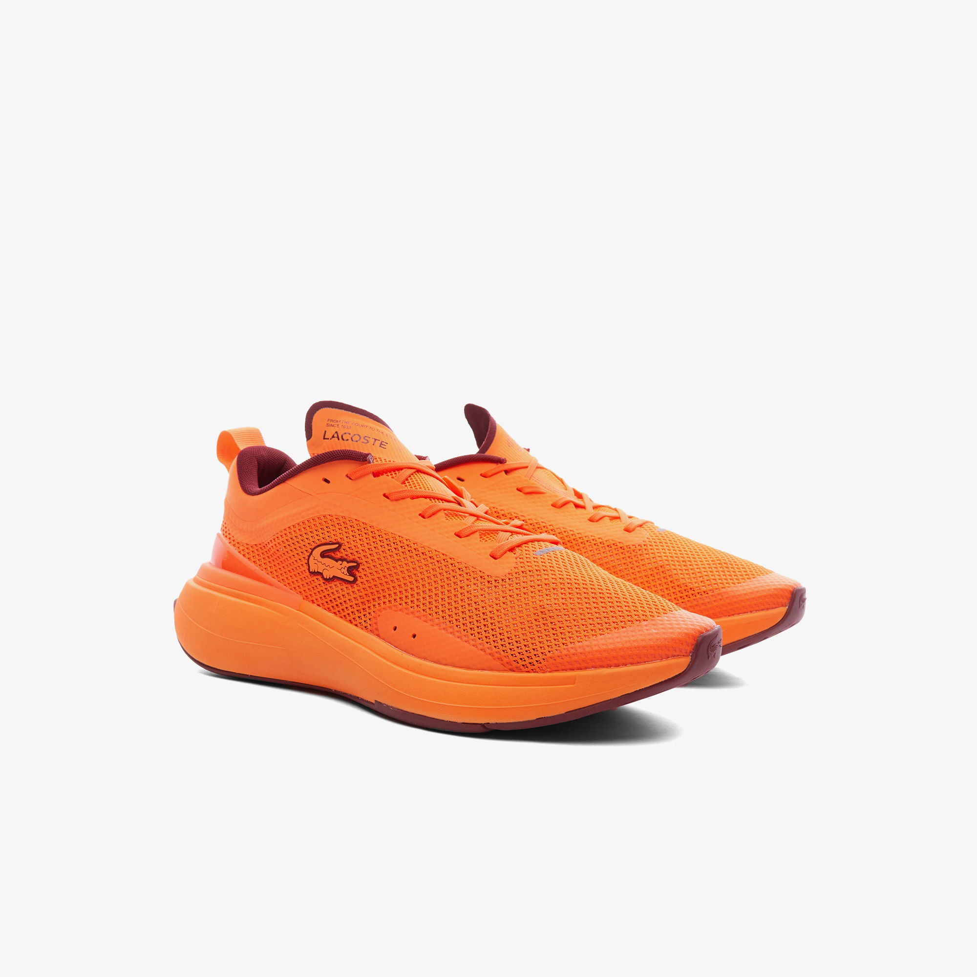 Lacoste Run Spin Evo Erkek Turuncu Sneaker