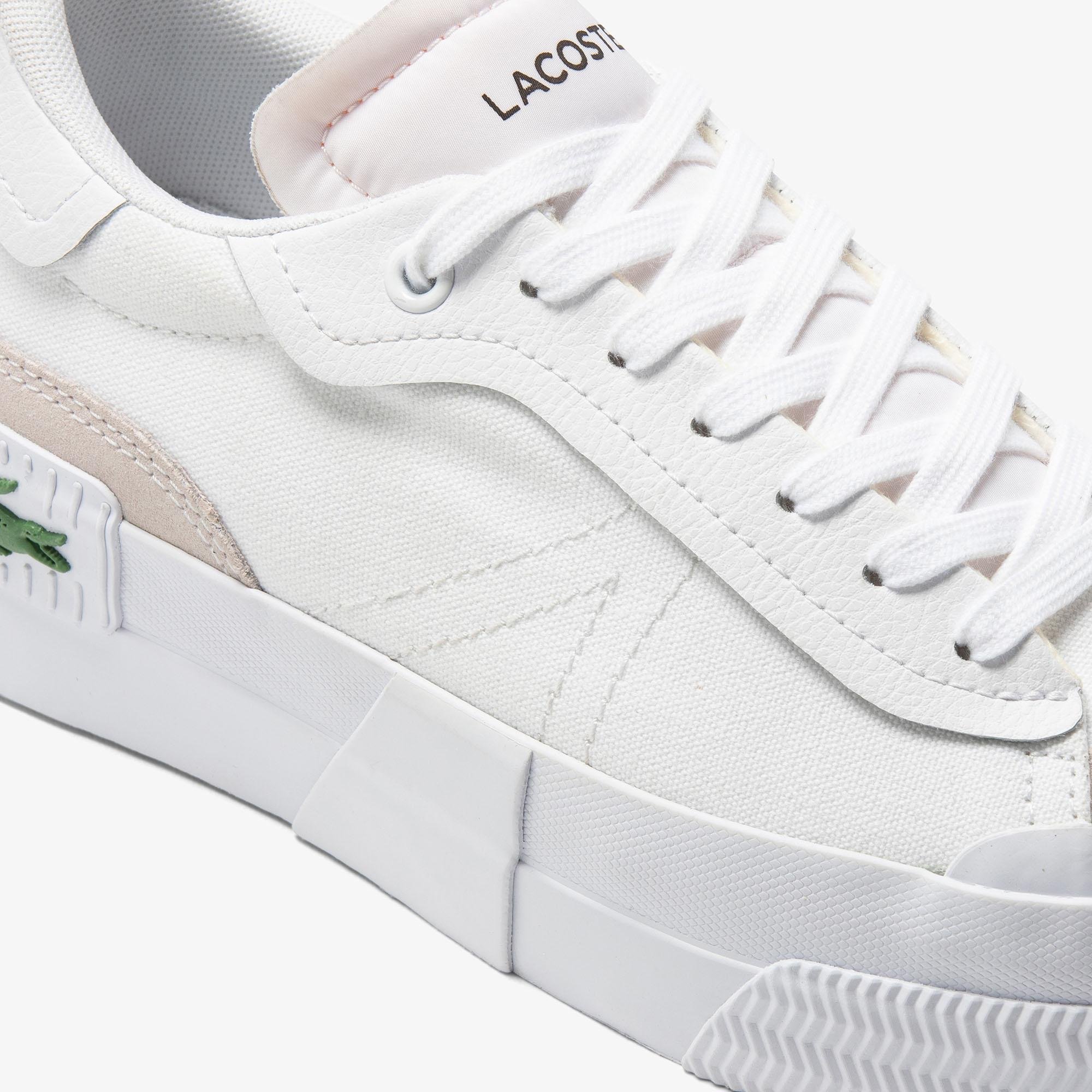 Lacoste L004 Platform Kadın Beyaz Sneaker. 6