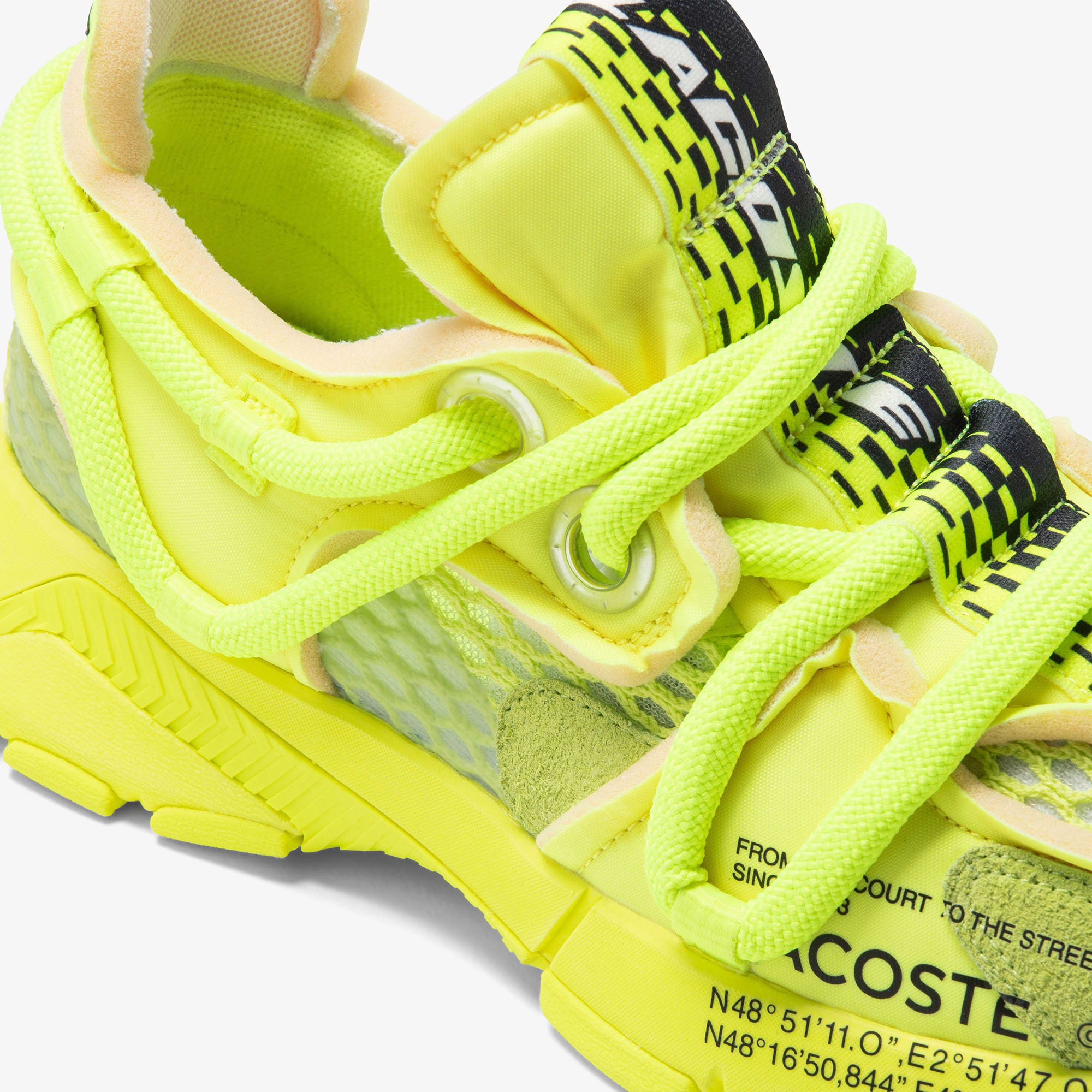 Lacoste Active L003 Neo Erkek Sarı Sneaker