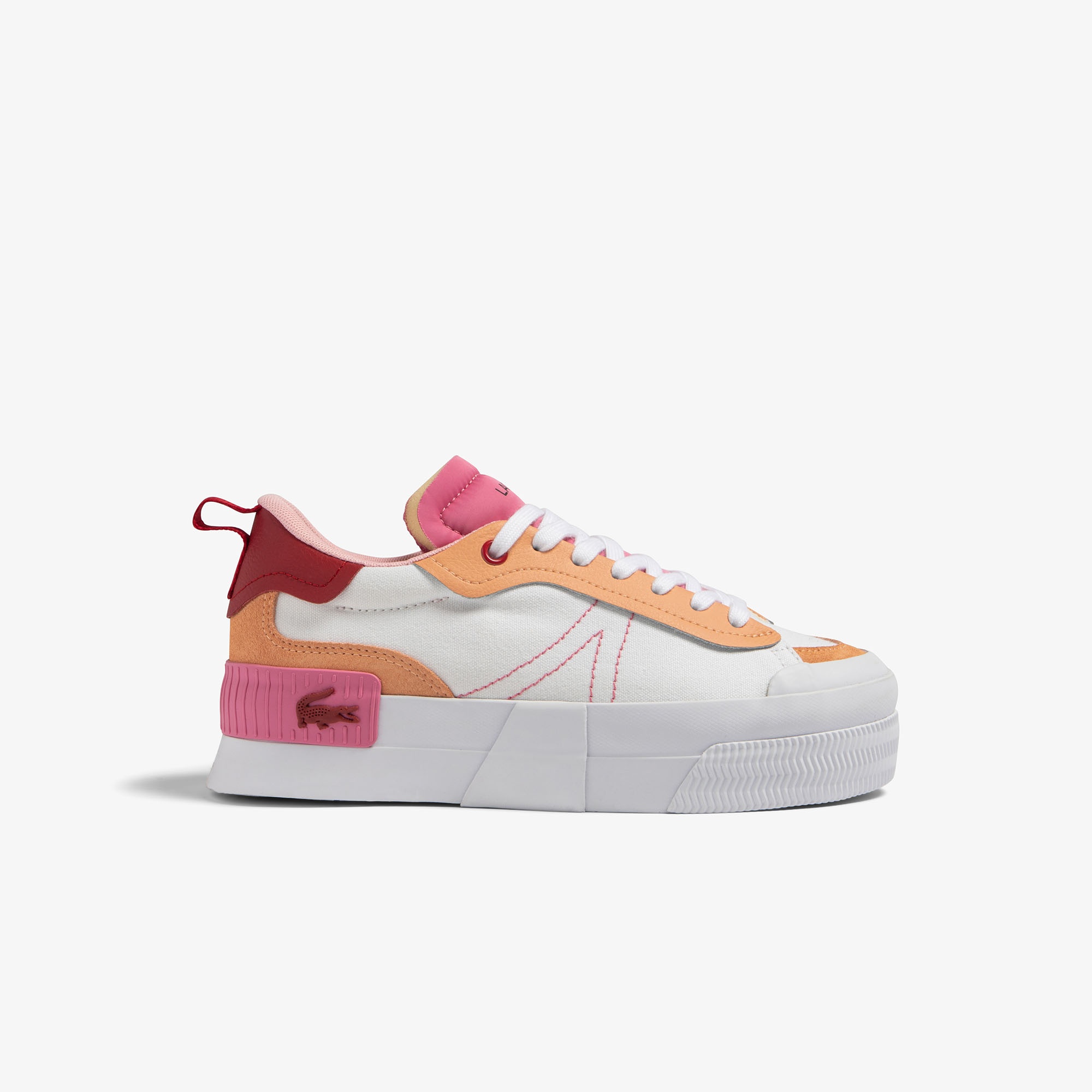 Lacoste L004 Platform Kadın Beyaz Sneaker