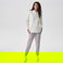 Lacoste Kadın Relaxed Fit Ekru Gömlek