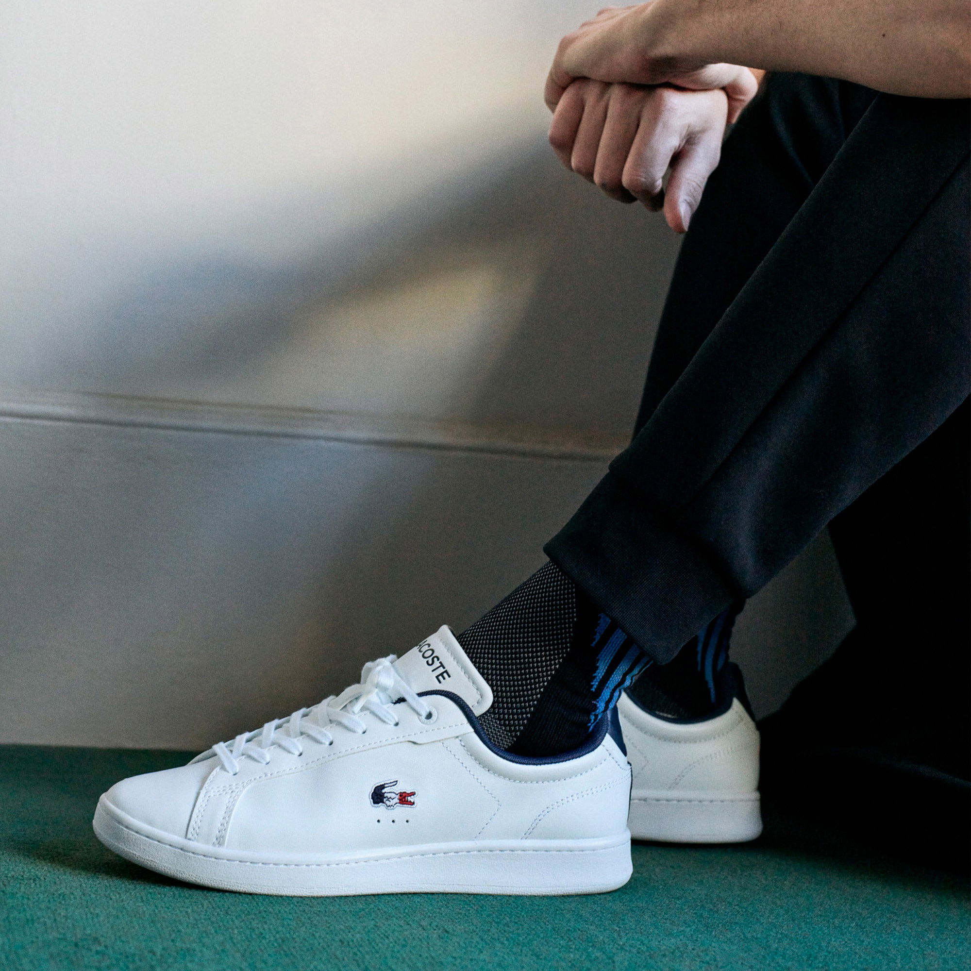 Lacoste Carnaby Pro Erkek Beyaz Sneaker
