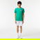 Lacoste SPORT Erkek Regular Fit Bisiklet Yaka Baskılı Yeşil T-Shirt