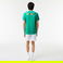 Lacoste SPORT Erkek Regular Fit Bisiklet Yaka Baskılı Yeşil T-Shirt
