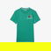Lacoste SPORT Erkek Regular Fit Bisiklet Yaka Baskılı Yeşil T-Shirt