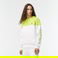 Lacoste Erkek Regular Fit Bisiklet Yaka Renk Bloklu Beyaz Sweatshirt