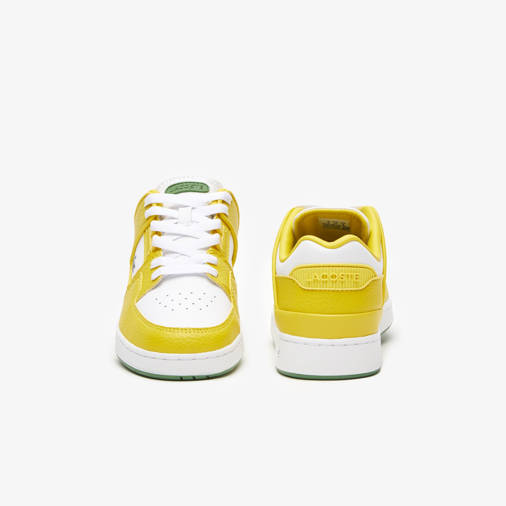 Lacoste Court Cage Kadın Sarı Sneaker