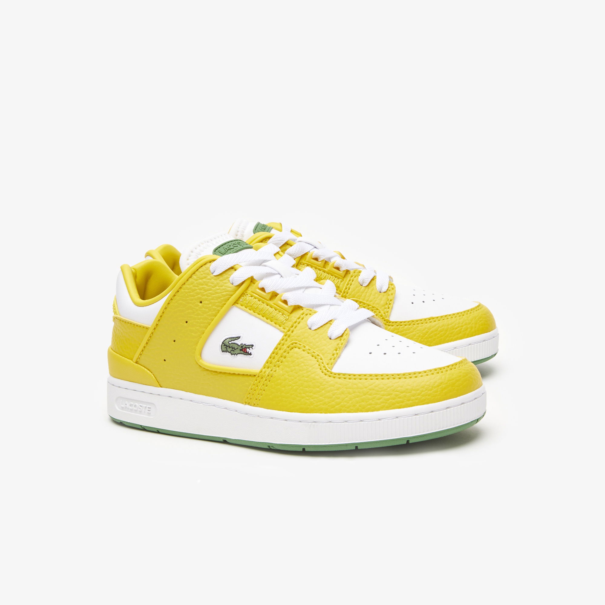 Lacoste Court Cage Kadın Sarı Sneaker