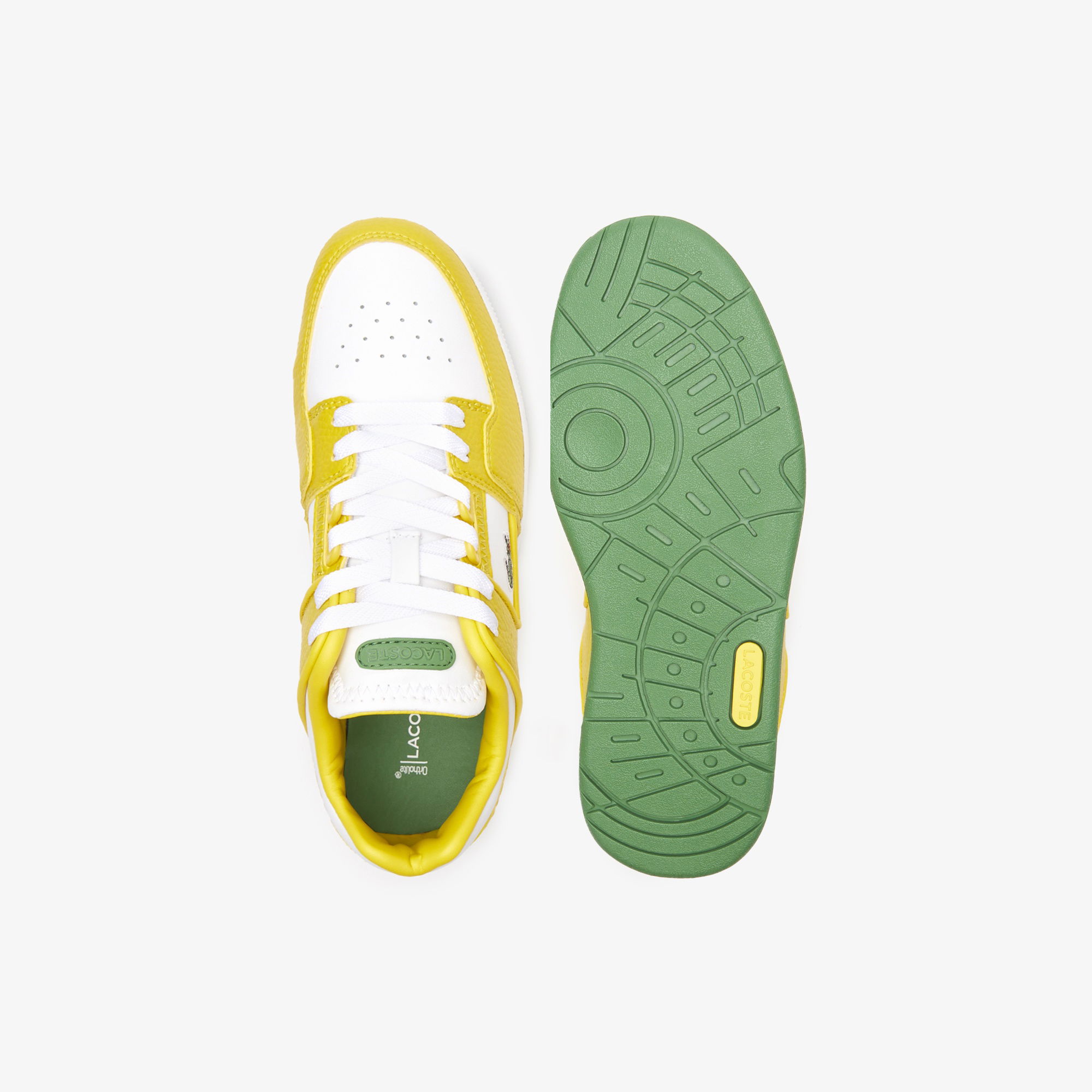 Lacoste Court Cage Kadın Sarı Sneaker