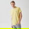 Lacoste Erkek Slim Fit Bisiklet Yaka Sarı T-Shirt