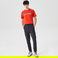 Lacoste Erkek Relaxed Fit Bisiklet Yaka Baskılı Kırmızı T-Shirt