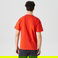 Lacoste Erkek Relaxed Fit Bisiklet Yaka Baskılı Kırmızı T-Shirt