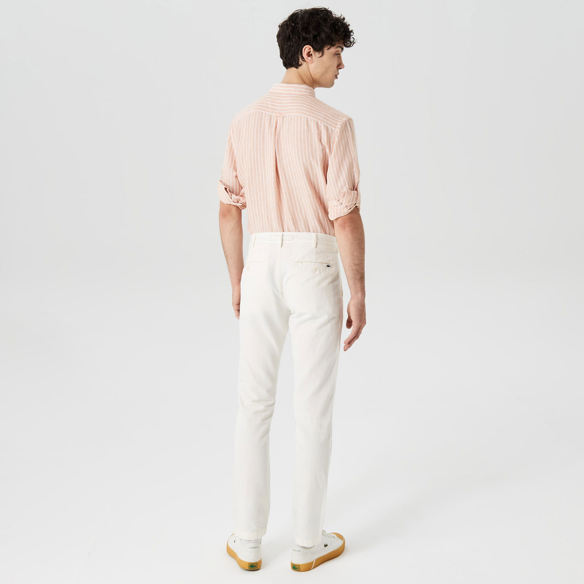 Lacoste Erkek Beyaz Pantolon