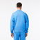 Lacoste x Netflix Erkek Regular Fit Bisiklet Yaka Baskılı Mavi Sweatshirt