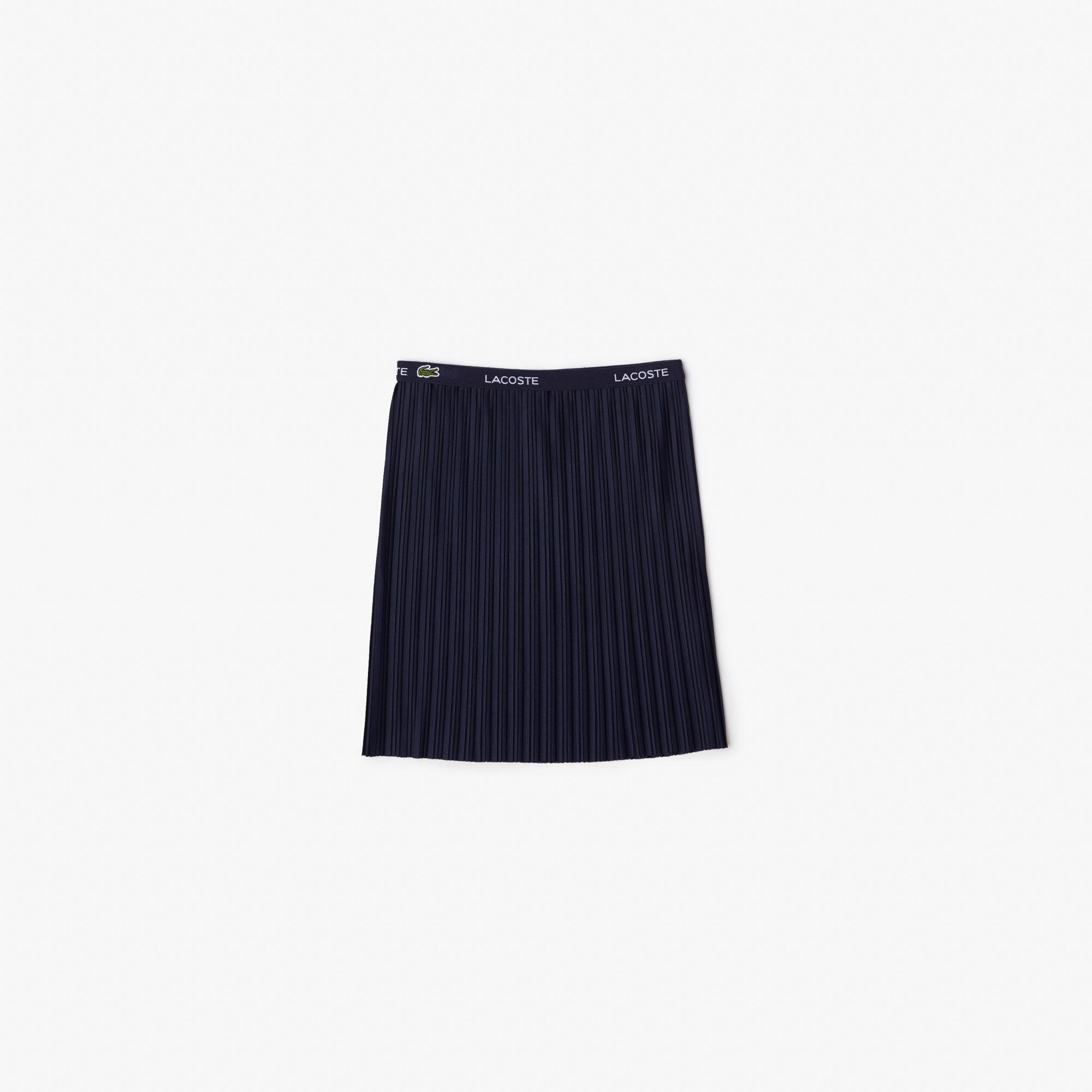 Lacoste x Netflix Kız Çocuk Pileli Lacivert Etek