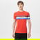 Lacoste Erkek Slim Fit Bisiklet Yaka Baskılı Kırmızı T-Shirt