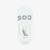 Lacoste Unisex Baskılı Beyaz ÇorapBeyaz