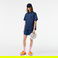 Lacoste Erkek Relaxed Fit Kısa Kollu Desenli Mavi Gömlek