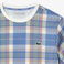 Lacoste Erkek Tennis Regular Fit Bisiklet Yaka Renk Bloklu Beyaz T-shirt