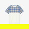 Lacoste Erkek Tennis Regular Fit Bisiklet Yaka Renk Bloklu Beyaz T-shirt