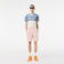 Lacoste Erkek Tennis Regular Fit Bisiklet Yaka Renk Bloklu Beyaz T-shirt