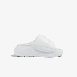 Lacoste Croco Kadın Beyaz Terlik Beyaz