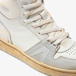 Lacoste L001 Mid Erkek Beyaz Sneaker