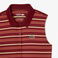 Lacoste Kadın Slim Fit Çizgili Bordo Polo