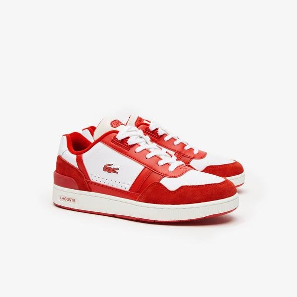 Lacoste T-Clip Erkek Kırmızı Sneaker