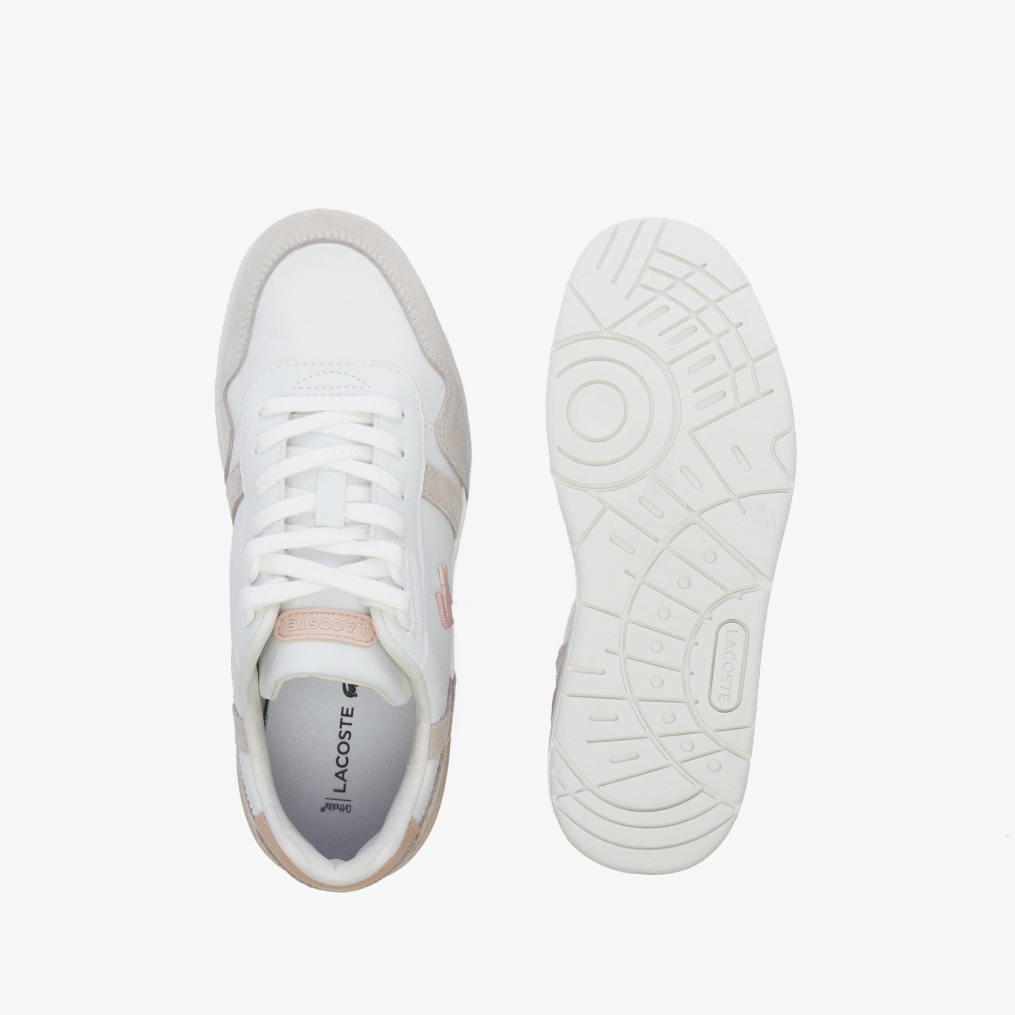Lacoste T-Clip Kadın Beyaz Sneaker. 4