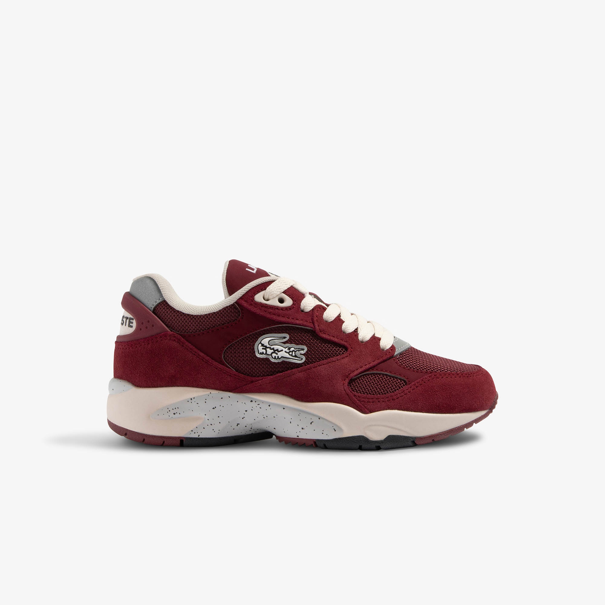 Lacoste SPORT Storm 96 Vintage Kadın Bordo Sneaker