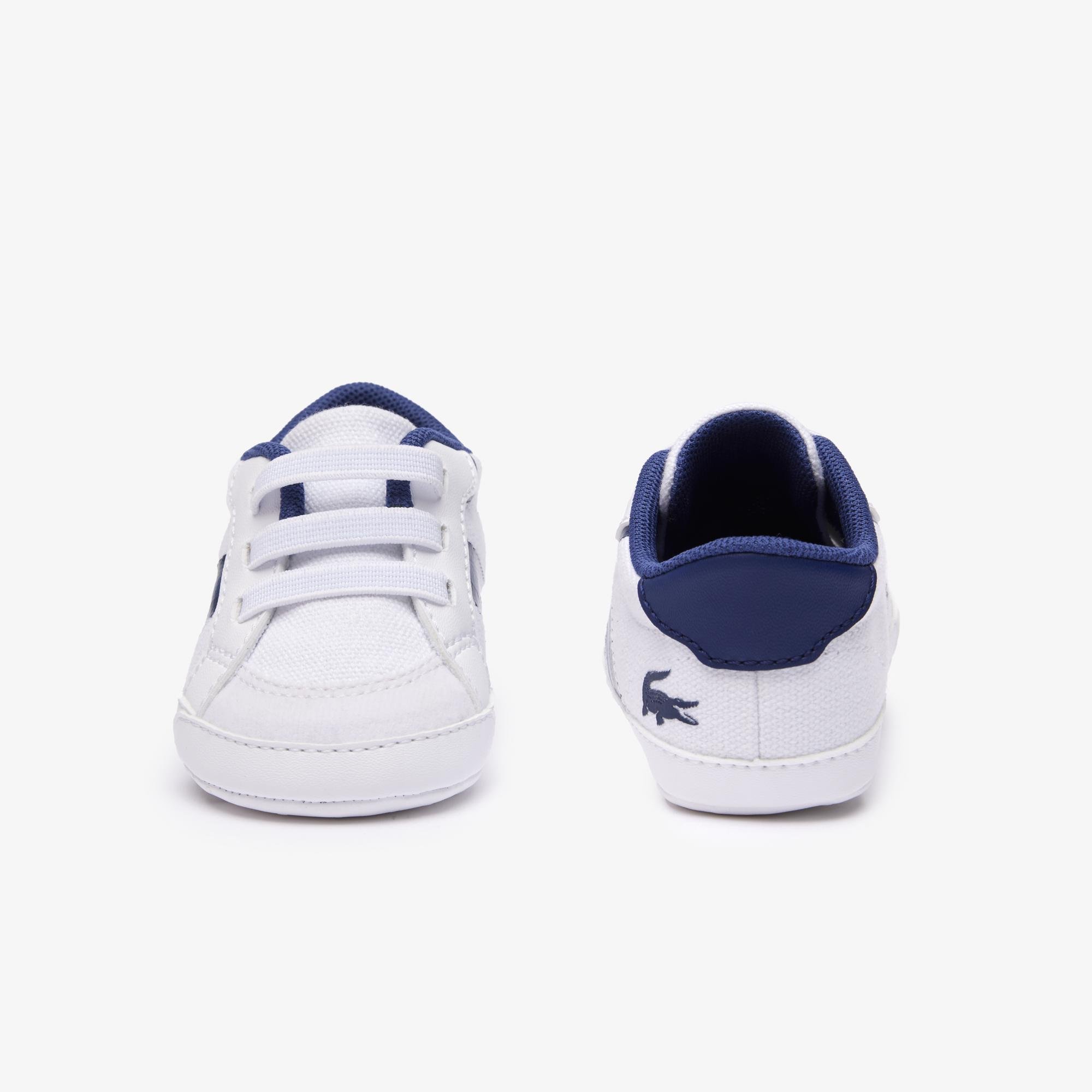 Lacoste L004 CUB Çocuk Beyaz Sneaker. 5