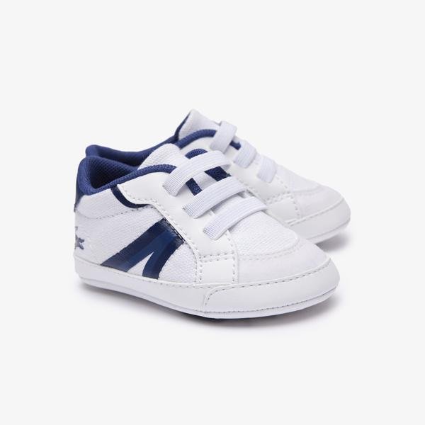 Lacoste L004 CUB Çocuk Beyaz Sneaker
