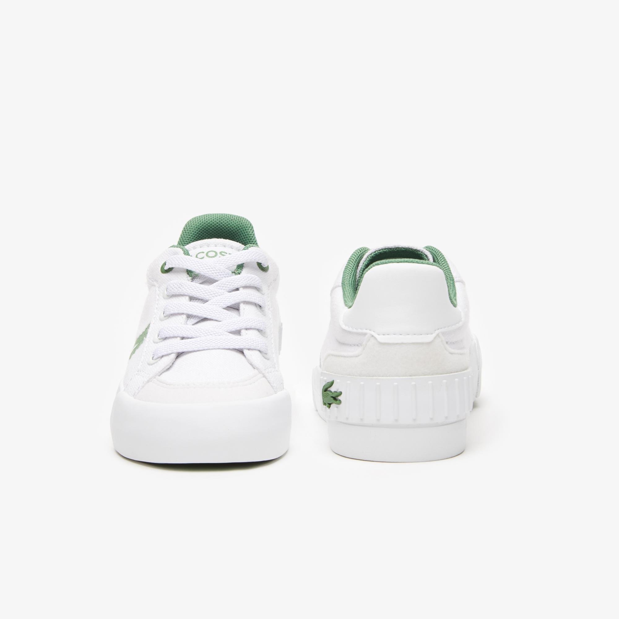 Lacoste L004 Çocuk Beyaz Sneaker