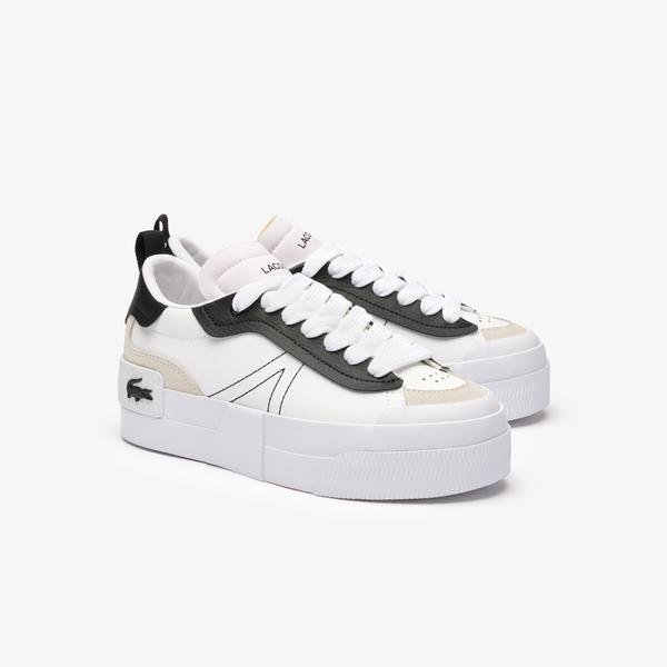 Lacoste L004 Platform Kadın Beyaz Sneaker