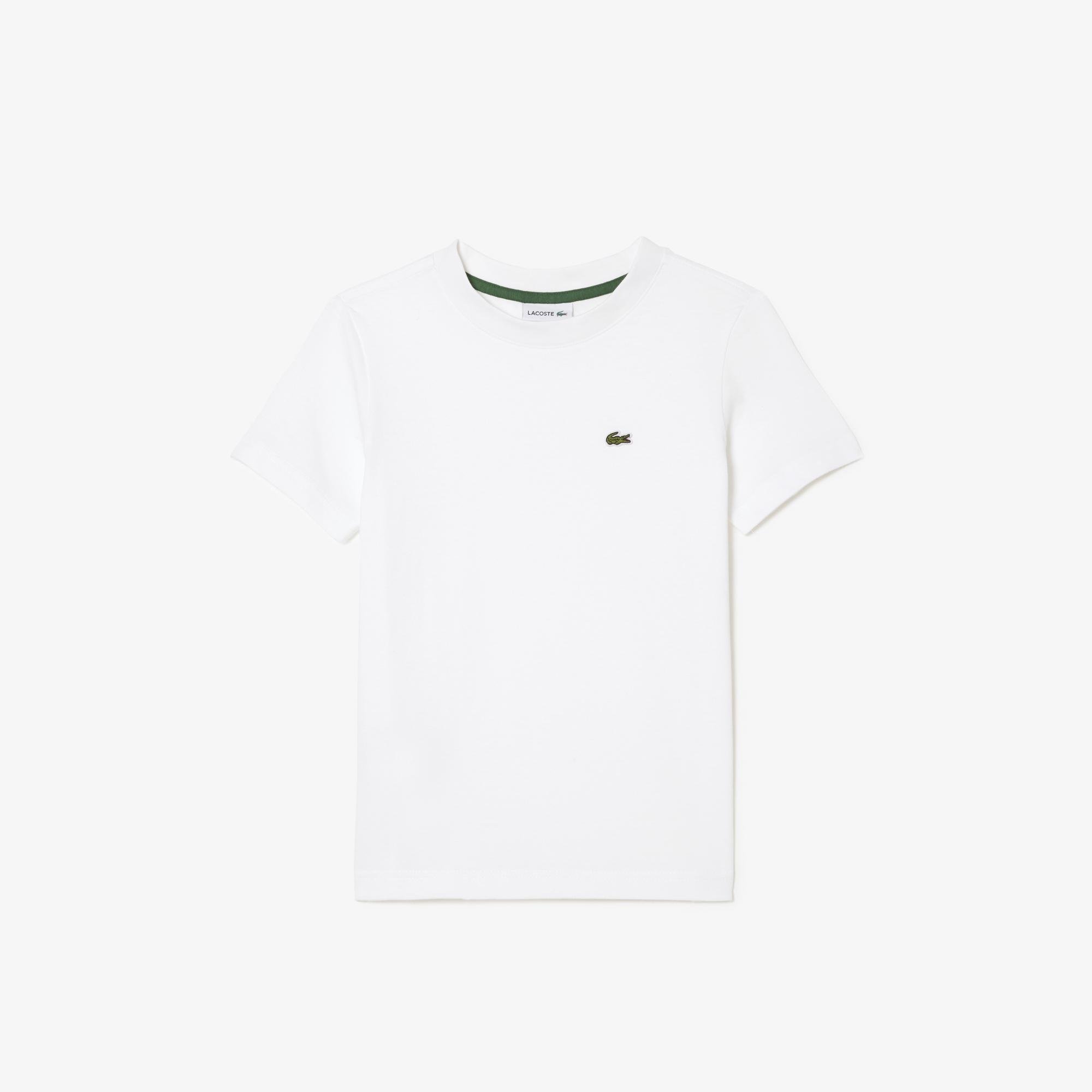 Lacoste Erkek Çocuk Beyaz T-shirt