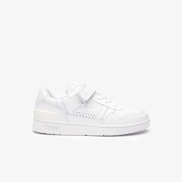 Lacoste SPORT T-Clip Velcro Kadın Beyaz Sneaker