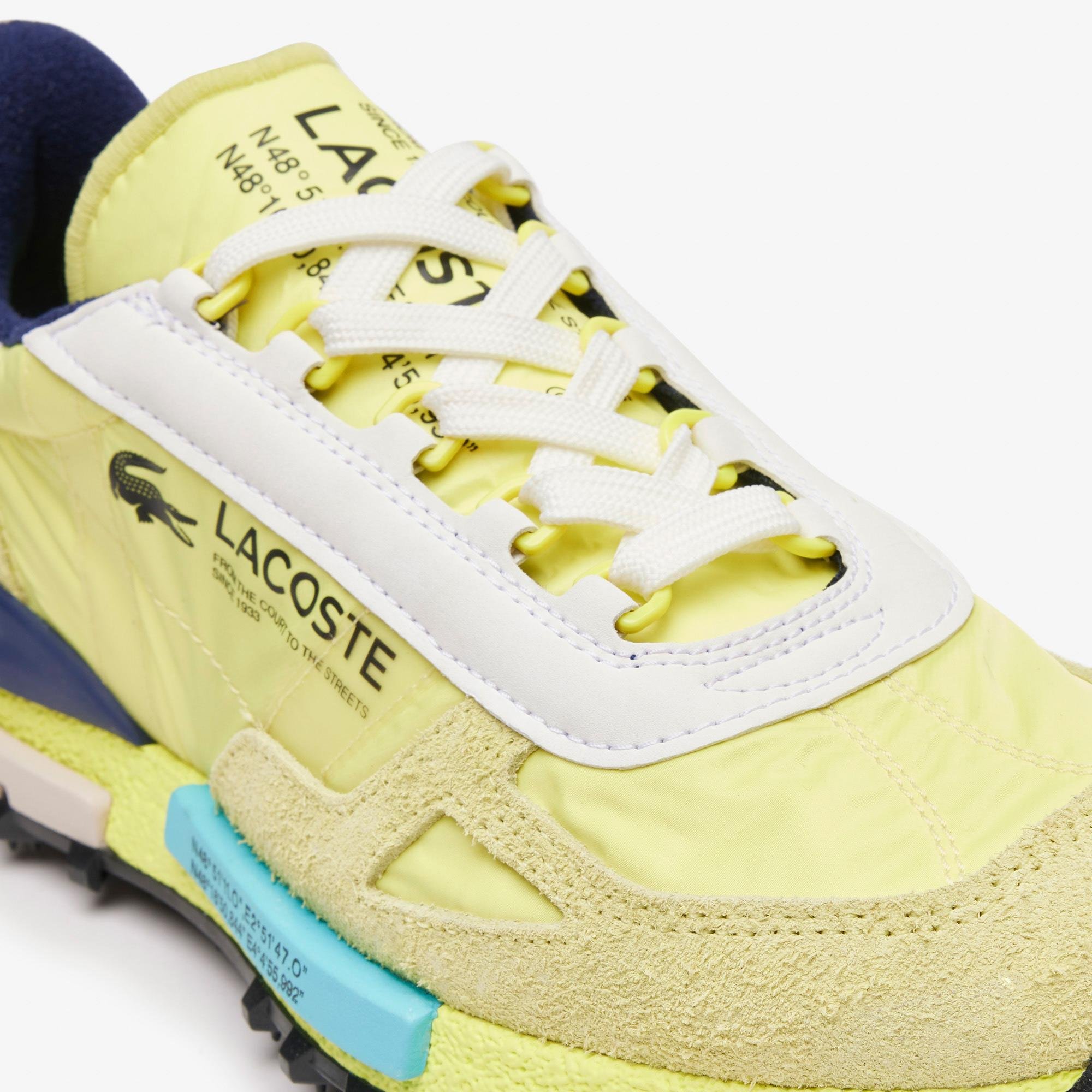 Lacoste SPORT Elite Active Erkek Sarı Sneaker. 6