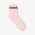 Lacoste Unisex Baskılı Açık Pembe Çorap16P