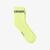 Lacoste Unisex Baskılı Sarı Çorap16Z